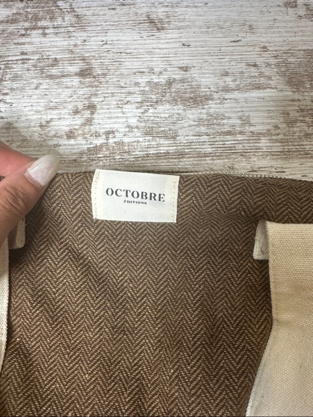 Sezane Octobre Bowling Bag